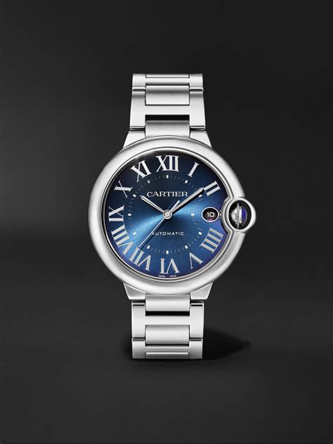 cartier ballon bleu de cartier automatic|cartier ballon bleu 42mm steel.